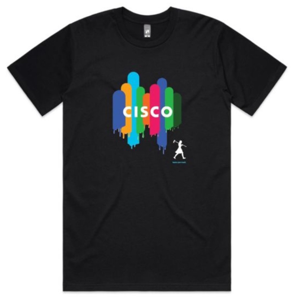NEW! Cisco Leave Your Mark tee